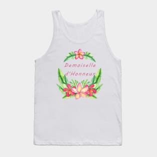 Demoiselle d honneur tropicale Tank Top